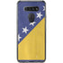 Bosnia and Herzegovina Flag Distressed LG K51/Q51 Clear Case
